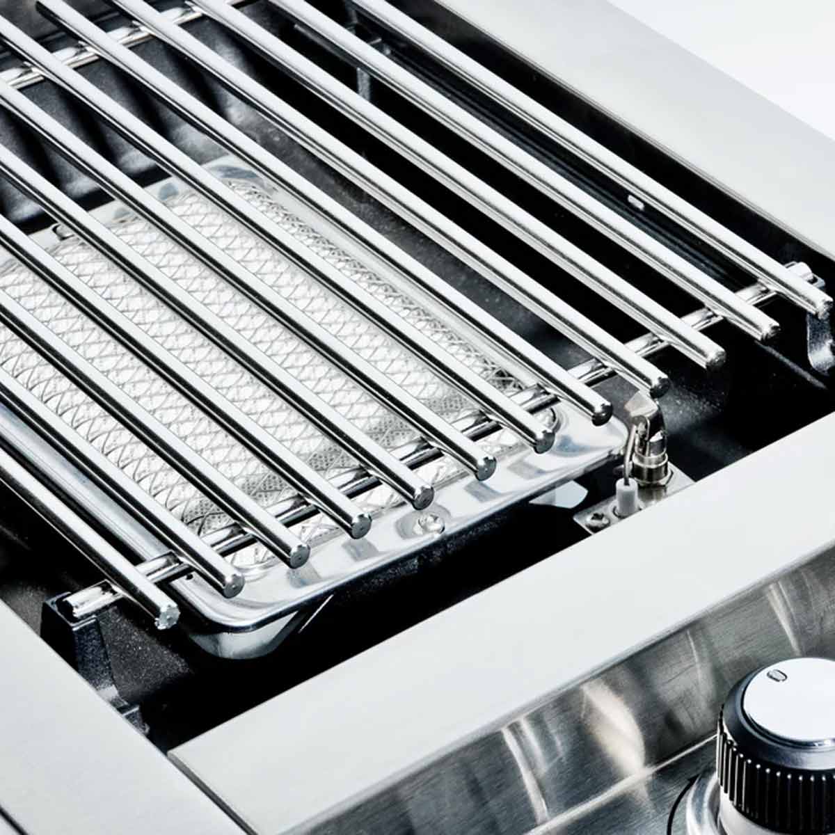 Broil King S 100 Einbau-Infrarotbrenner mit Edelstahl Grillrost