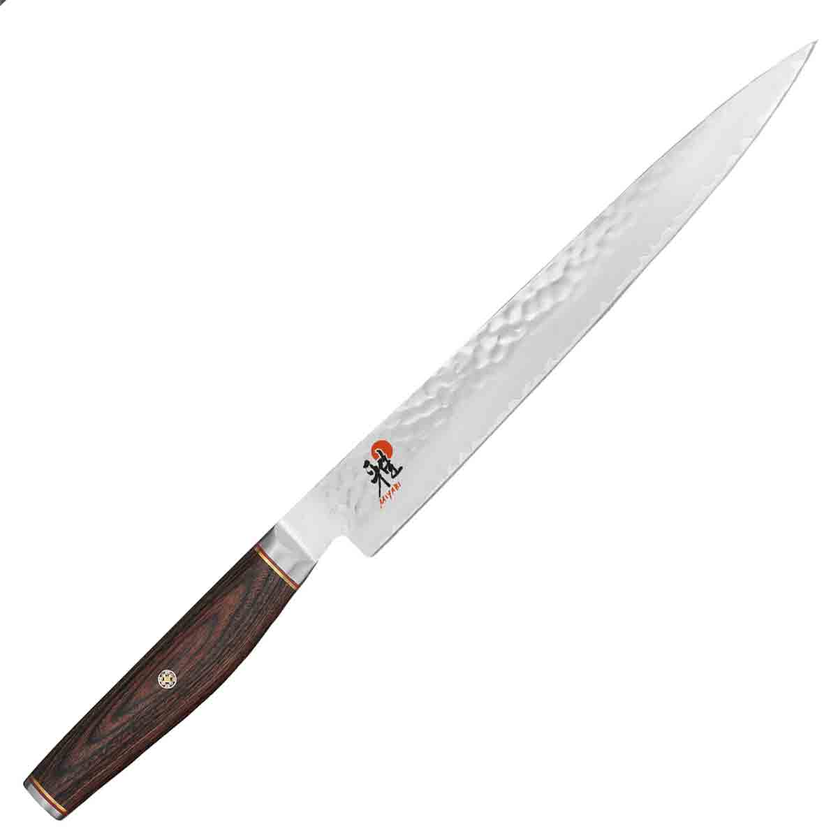 MIYABI Artisan 6000 MCT Sujihiki 24 cm Pakka Holz