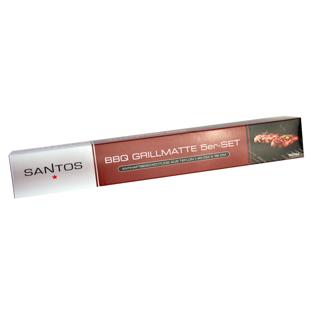 SANTOS Teflon Antihaft Grillmatte 40 x 35 cm, 5er-Set | Retoure