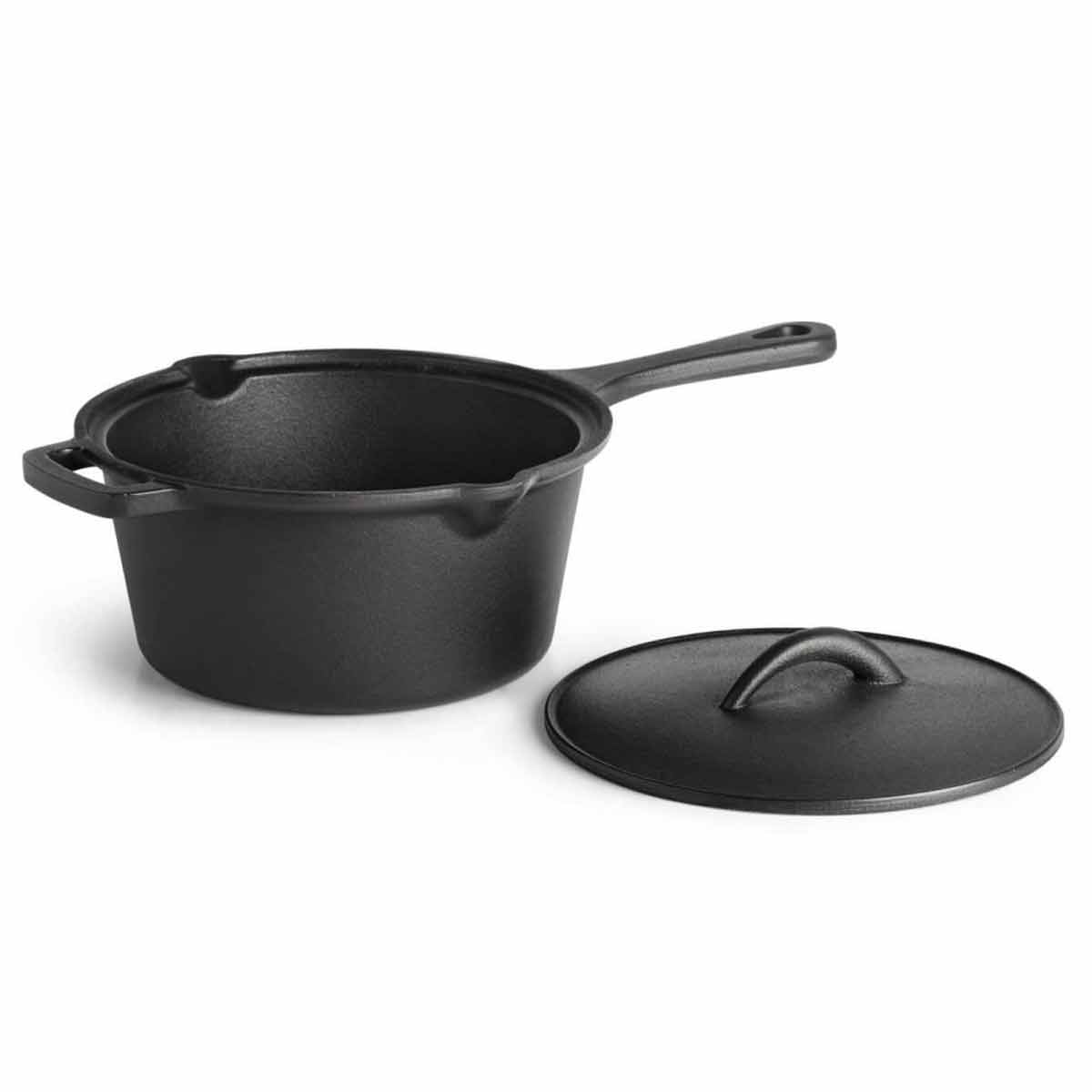 Napoleon Gusseisen Soßentopf mit Deckel | Ø18cm | 2 Liter Napoleon Gusseisen Soßentopf mit Deckel | Ø18cm | 2 Liter