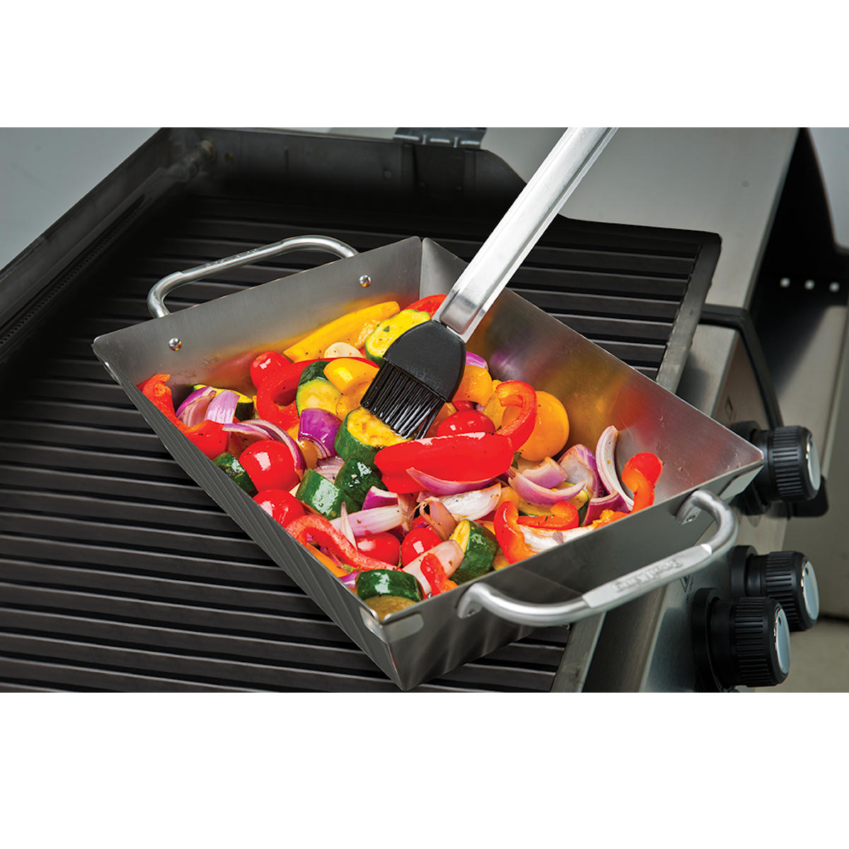 Broil King Wok in Anwendung Broil King Wok in Anwendung