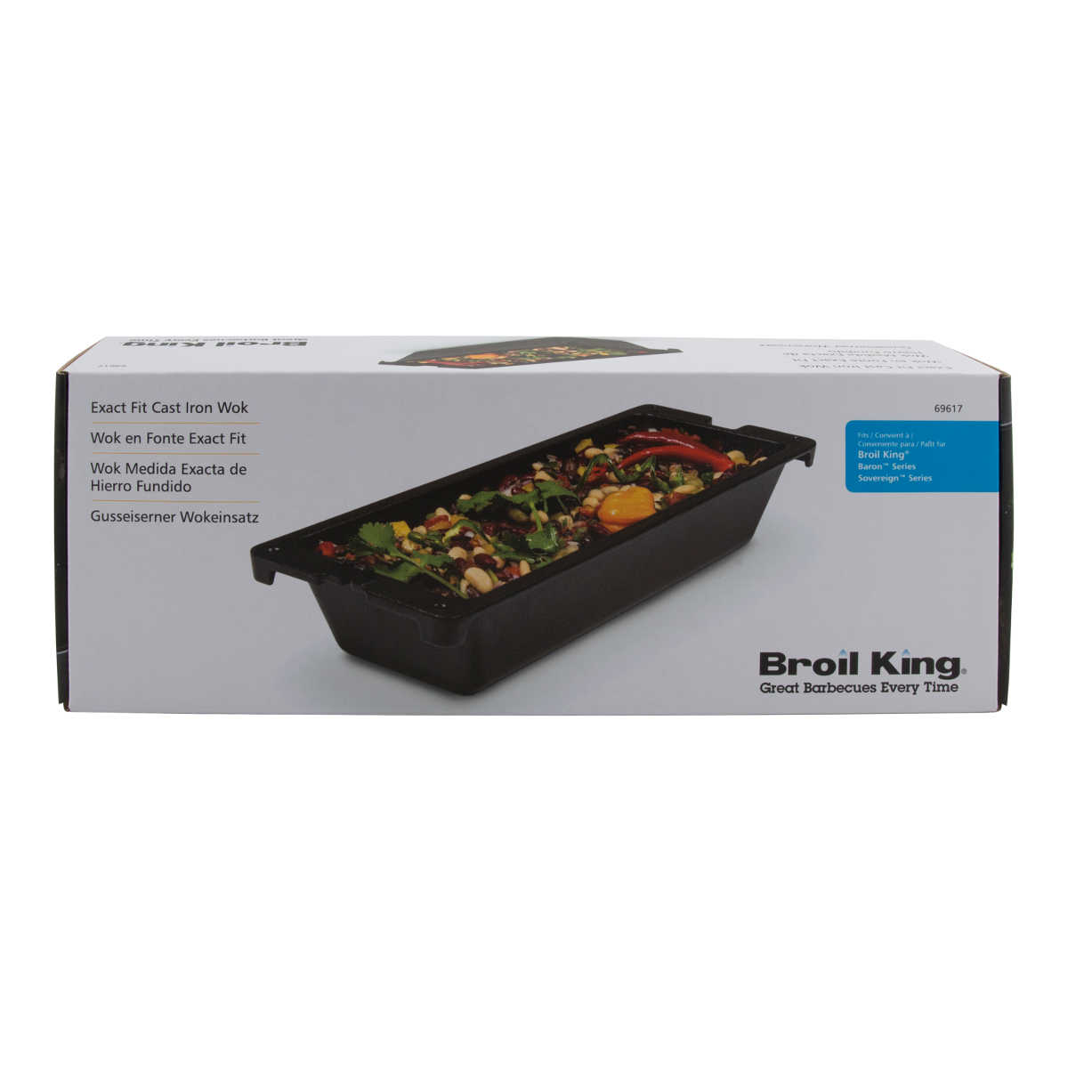 Broil King Gusseiserner Wokeinsatz für Baron, Crown & Sovereign Serie Verpackung Broil King Gusseiserner Wokeinsatz für Baron, Crown & Sovereign Serie Verpackung