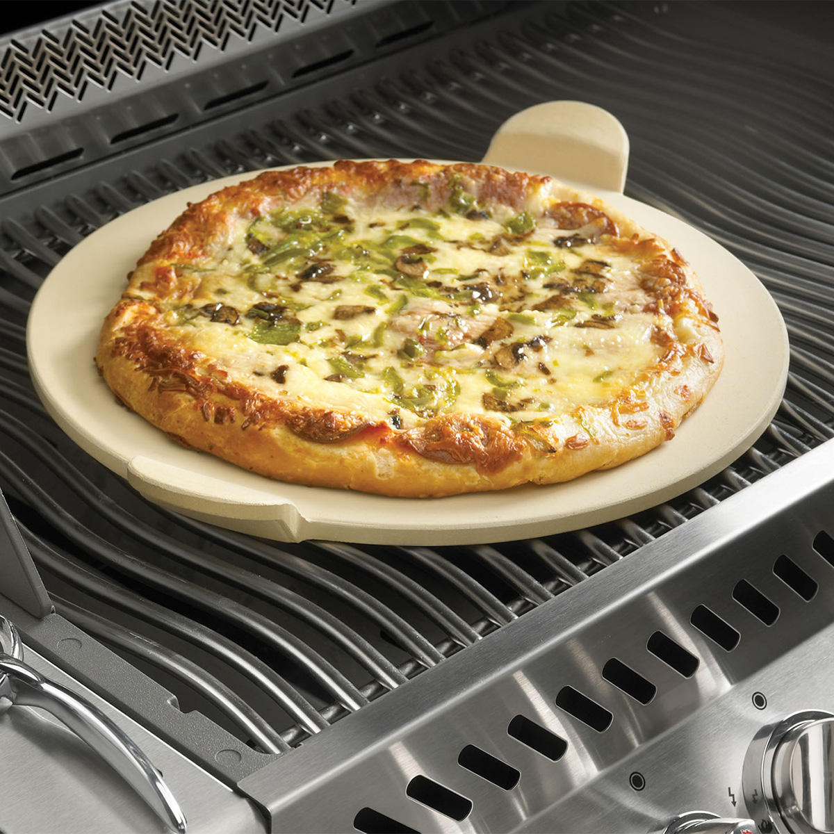 Napoleon PRO Pizzastein mit Pizzaschneider Napoleon PRO Pizzastein mit Pizzaschneider