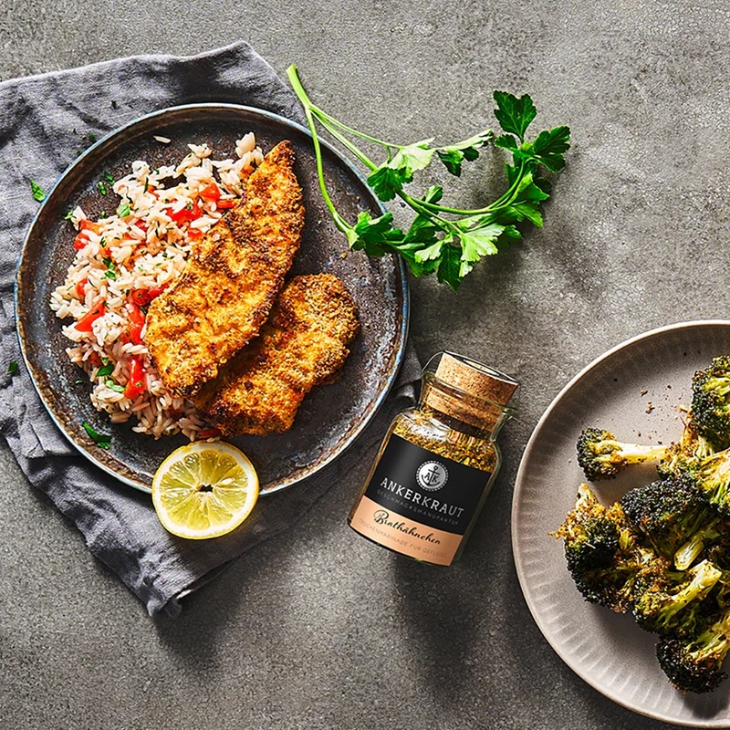 Ankerkraut BBQ-Rub Brathähnchen Gewürz im Korkenglas 75g