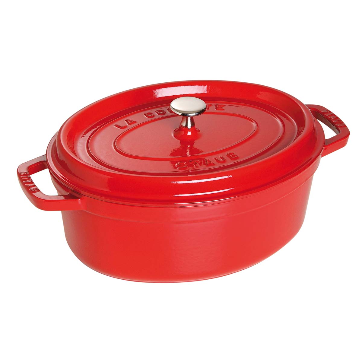STAUB Cocotte | 29 cm | Kirsch-Rot | Gusseisen STAUB Cocotte | 29 cm | Kirsch-Rot | Gusseisen