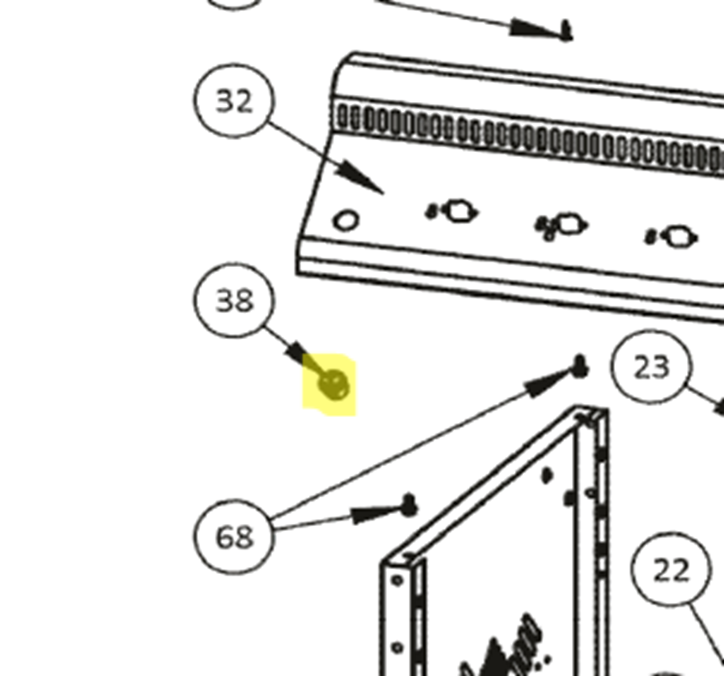 Napoleon Lichtschalter Bedienfeld LE/LEX