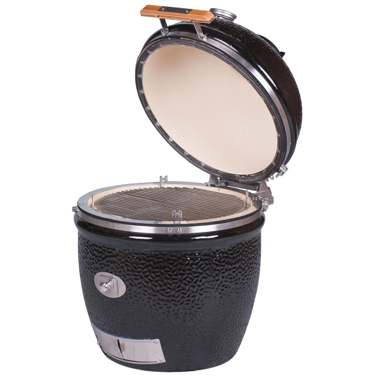 Monolith Keramikgrill Two.55 Stand Alone in der Farbe Schwarz