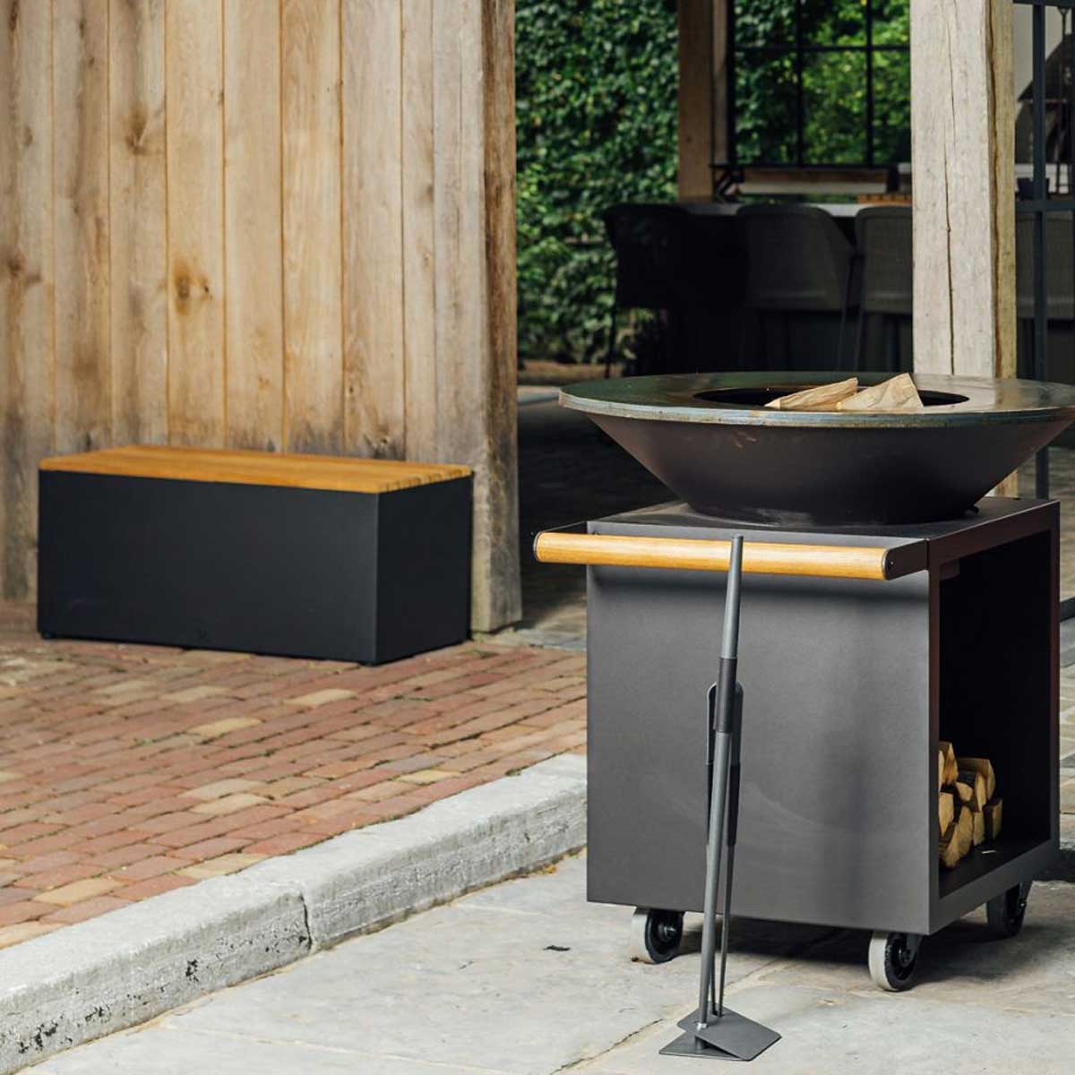 OFYR Garden Bench Black Sitzbank OFYR Garden Bench Black Sitzbank