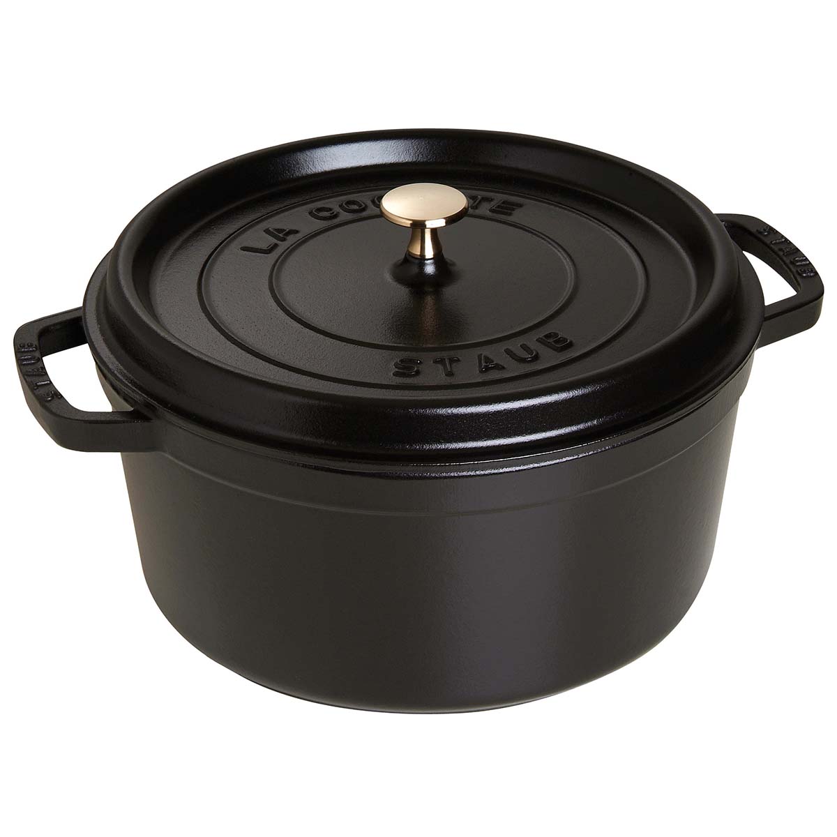 STAUB Cocotte | 28 cm | Schwarz | Gusseisen STAUB Cocotte | 28 cm | Schwarz | Gusseisen