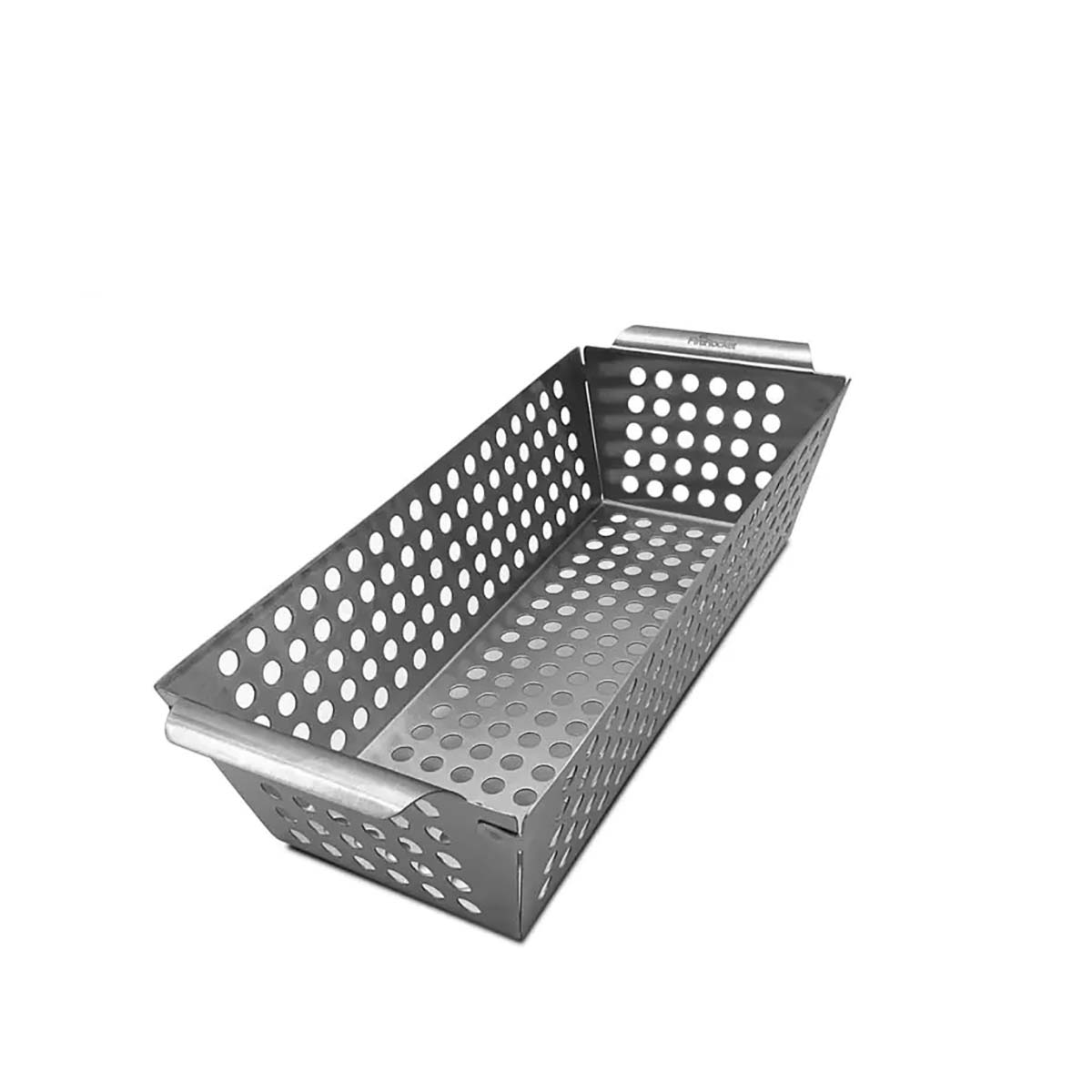 FireRocket Grillkorb aus Edelstahl, 33 x 13,5 x 8,5 cm