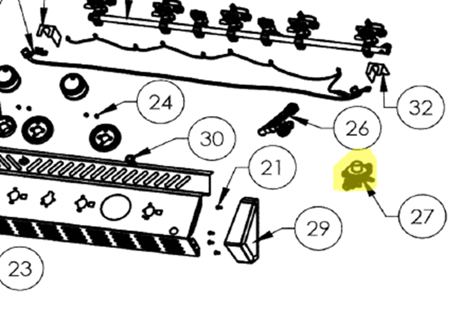 Napoleon Druckmindererregulator 50->24,5 mbar PRESTIGE (PRO), BIG Napoleon Druckmindererregulator 50->24,5 mbar PRESTIGE (PRO), BIG