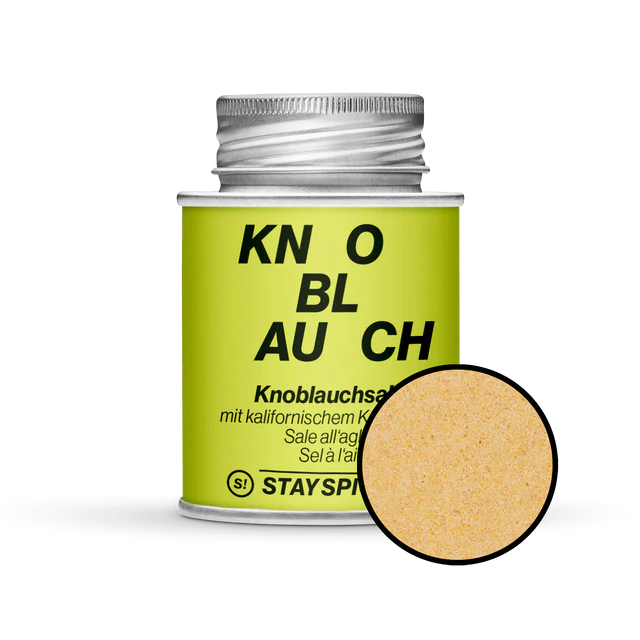 Knoblauchsalz, 170ml Schraubdose