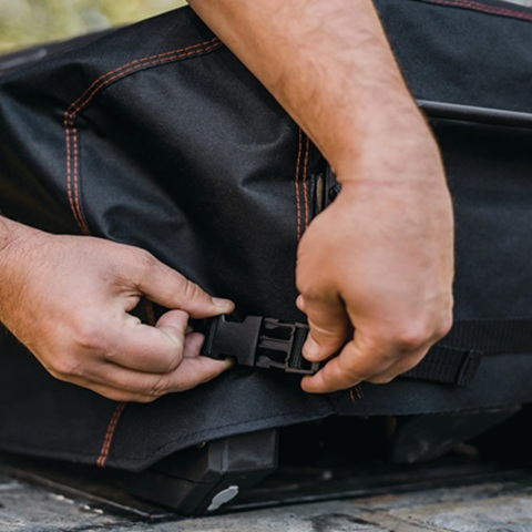 Portable Charcoal Grill - Abdeckhaube