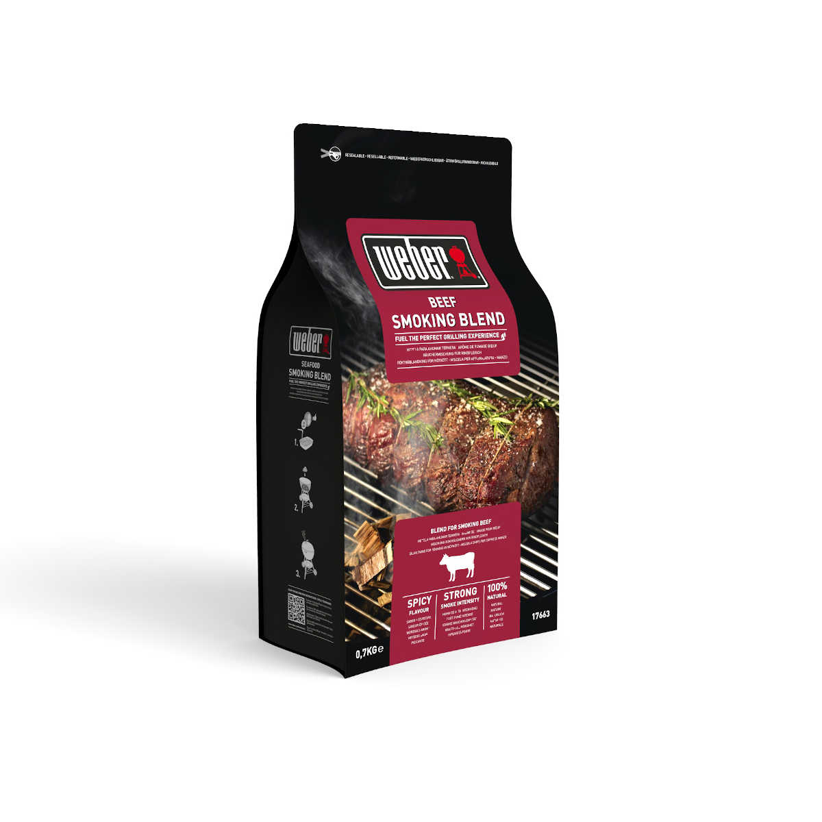 Weber Räucherchips Beef, 700 g Weber Räucherchips Beef, 700 g