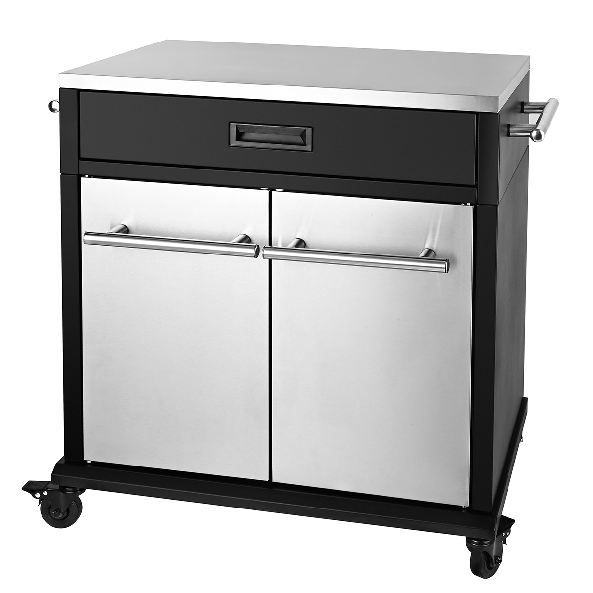 SANTOS S-BBQ-Cart inkl. Tür Edelstahl SANTOS S-BBQ-Cart inkl. Tür Edelstahl