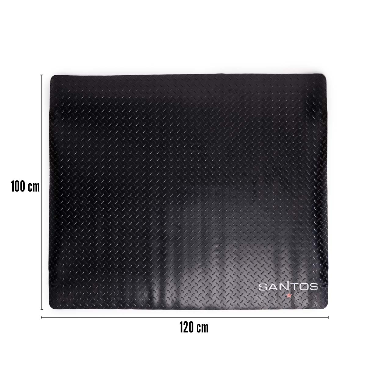 SANTOS Grillmatte Bodenschutz 120 x 100 cm