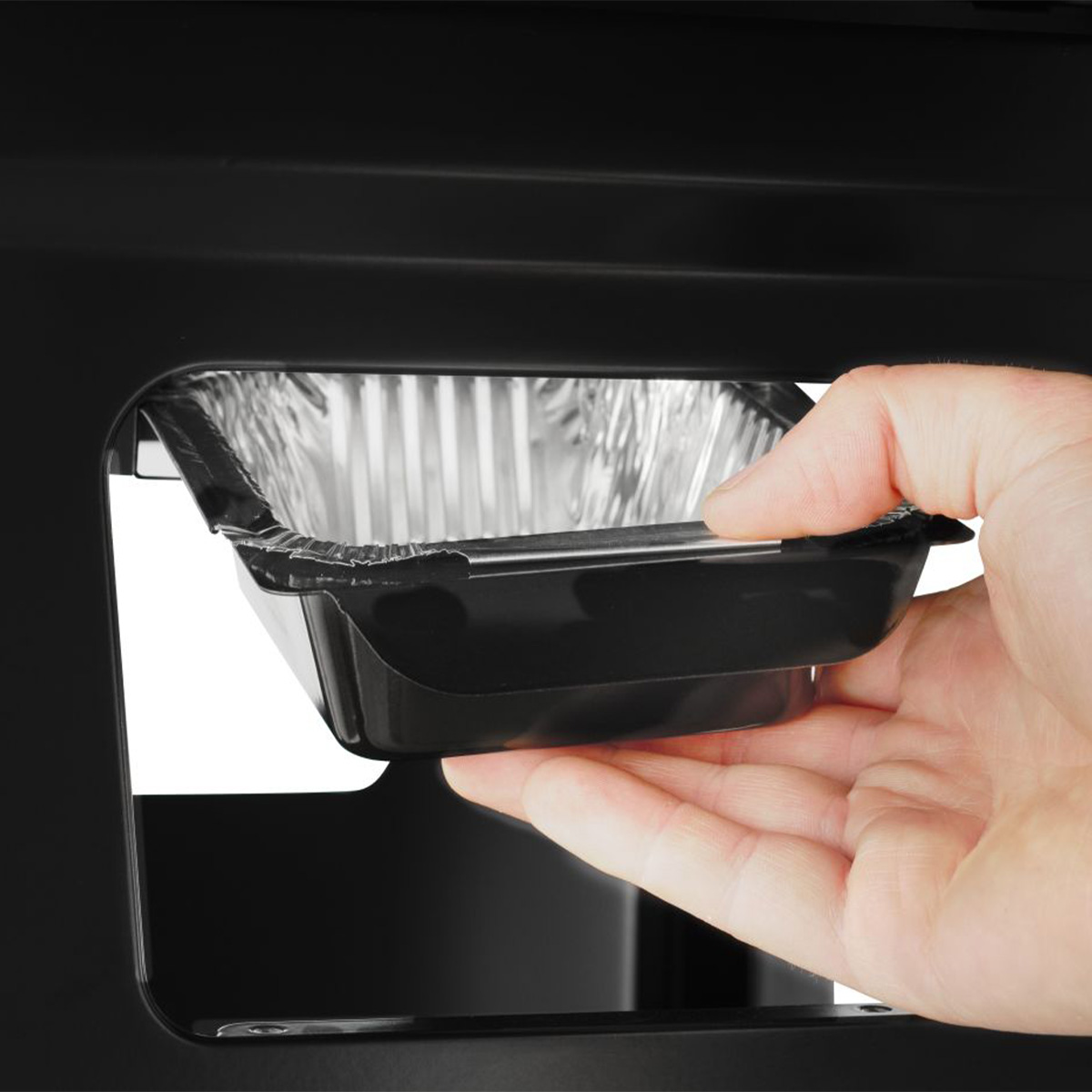 Napoleon Freestyle 425 in Schwarz, Fettauffangschale