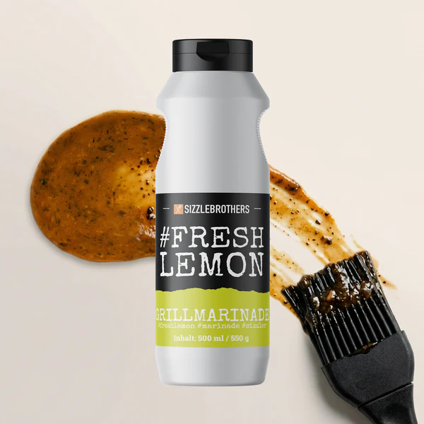 SizzleBrothers Fresh Lemon Grillmarinade