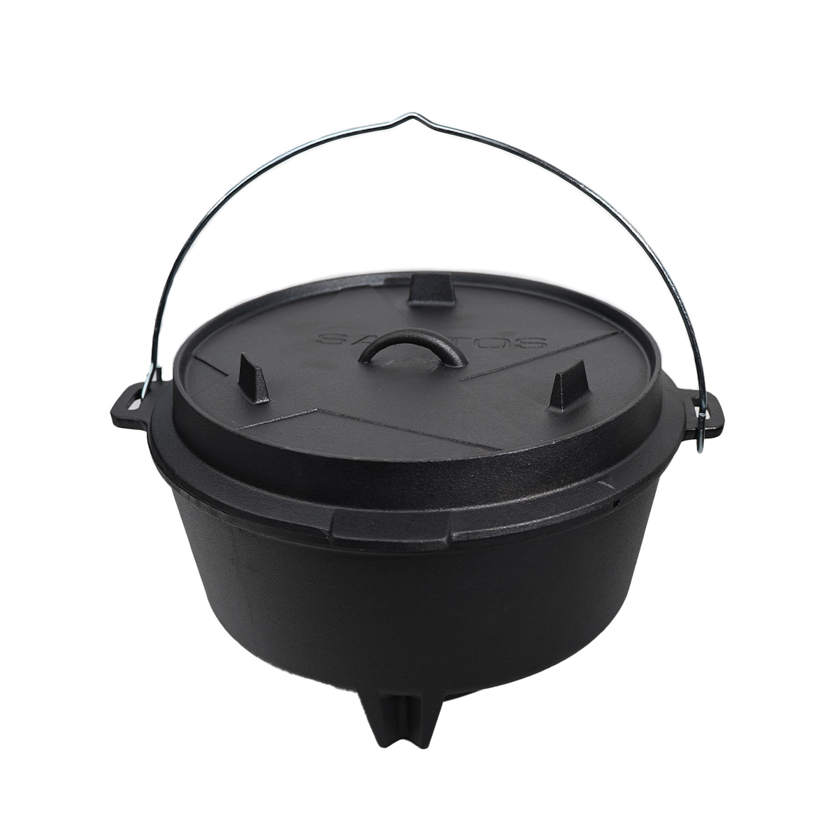 SANTOS Dutch Oven 12qt mit Füßen – Safe Stand Edition SANTOS Dutch Oven 12qt mit Füßen – Safe Stand Edition