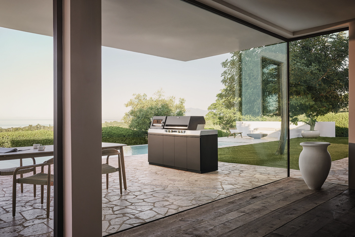 Miele Store S D – Stauraummodul mit Schubladen hinter der Tür