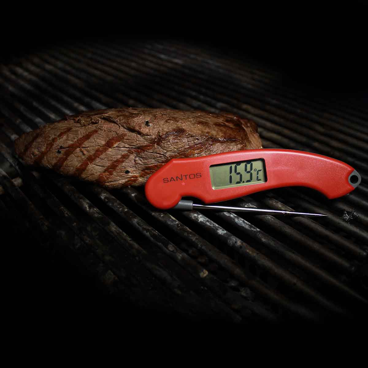 Santos BBQ Thermometer Klappbar Santos BBQ Thermometer Klappbar