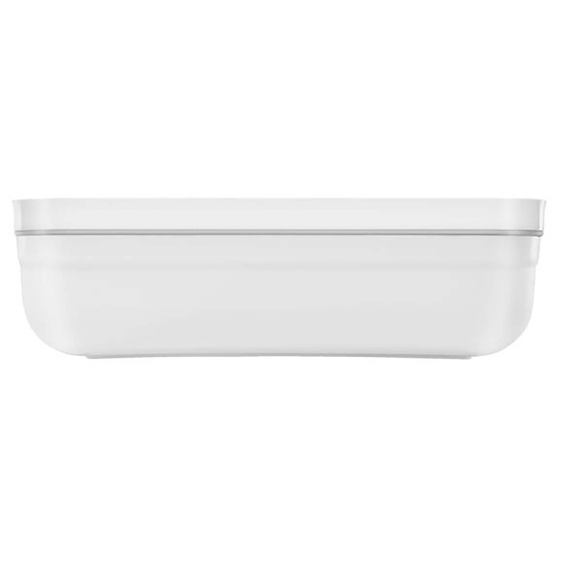 ZWILLING FRESH & SAVE Vakuum Lunchbox L | flach | Kunststoff | Weiß-grau
