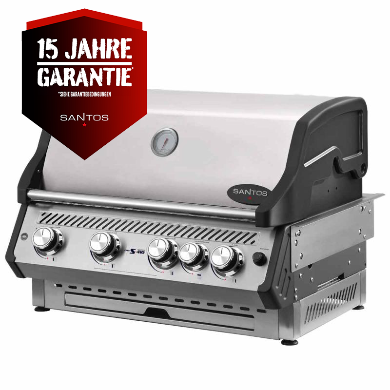 SANTOS Free S-410 PRO Einbaugrill | Heckbrenner | Edelstahl SANTOS Free S-410 PRO Einbaugrill | Heckbrenner | Edelstahl