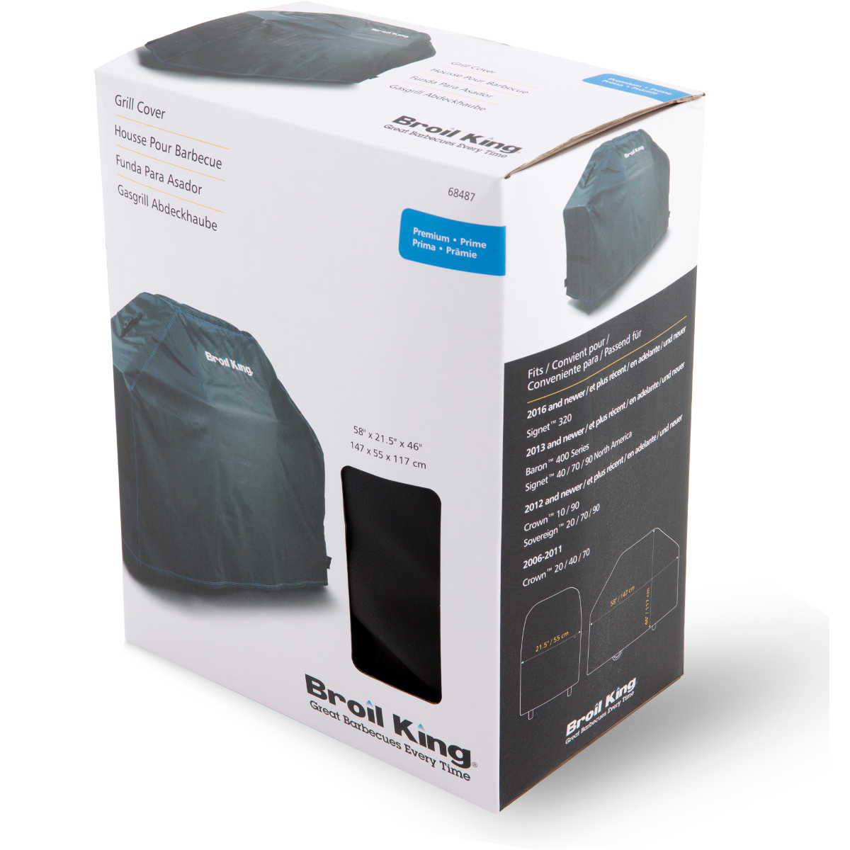 Broil King Schutzhülle Signet, Sovereign 300er, Barone 400er & Crown 400er - Verpackung Broil King Schutzhülle Signet, Sovereign 300er, Barone 400er & Crown 400er - Verpackung