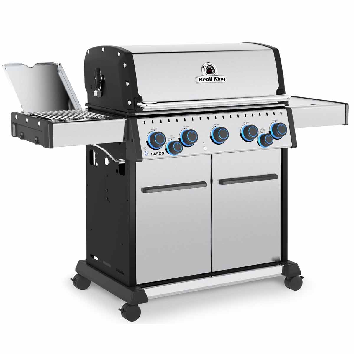 Broil King Baron S 590 IRX Gasgrill Edelstahl inkl. Drehspieß