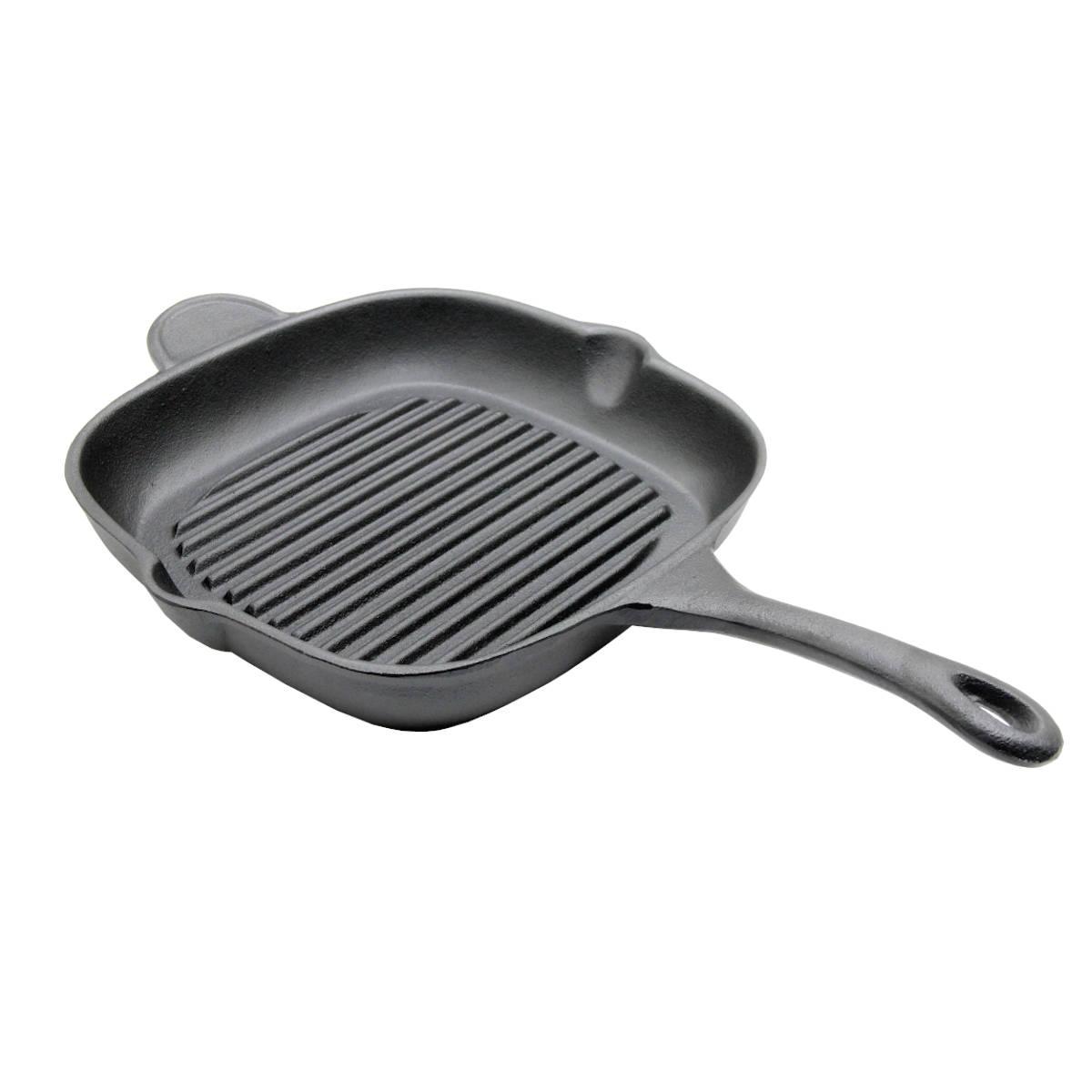 SANTOS Eckige Grillpfanne aus Gusseisen, 29 x 29 cm SANTOS Eckige Grillpfanne aus Gusseisen, 29 x 29 cm
