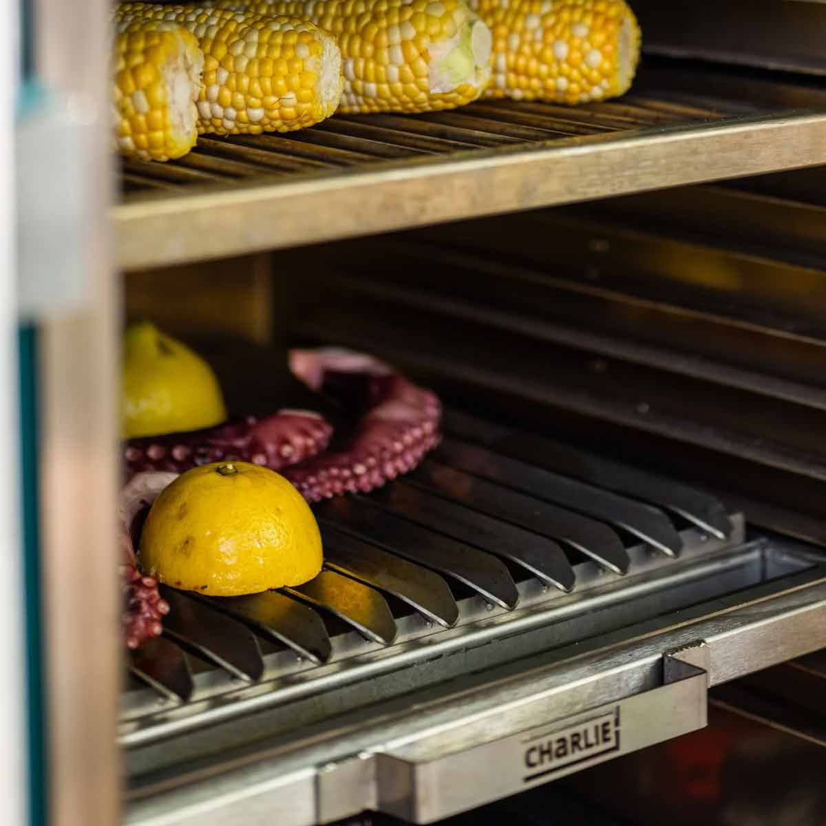 Charlie Oven Argentinischer Parrilla Grillrost