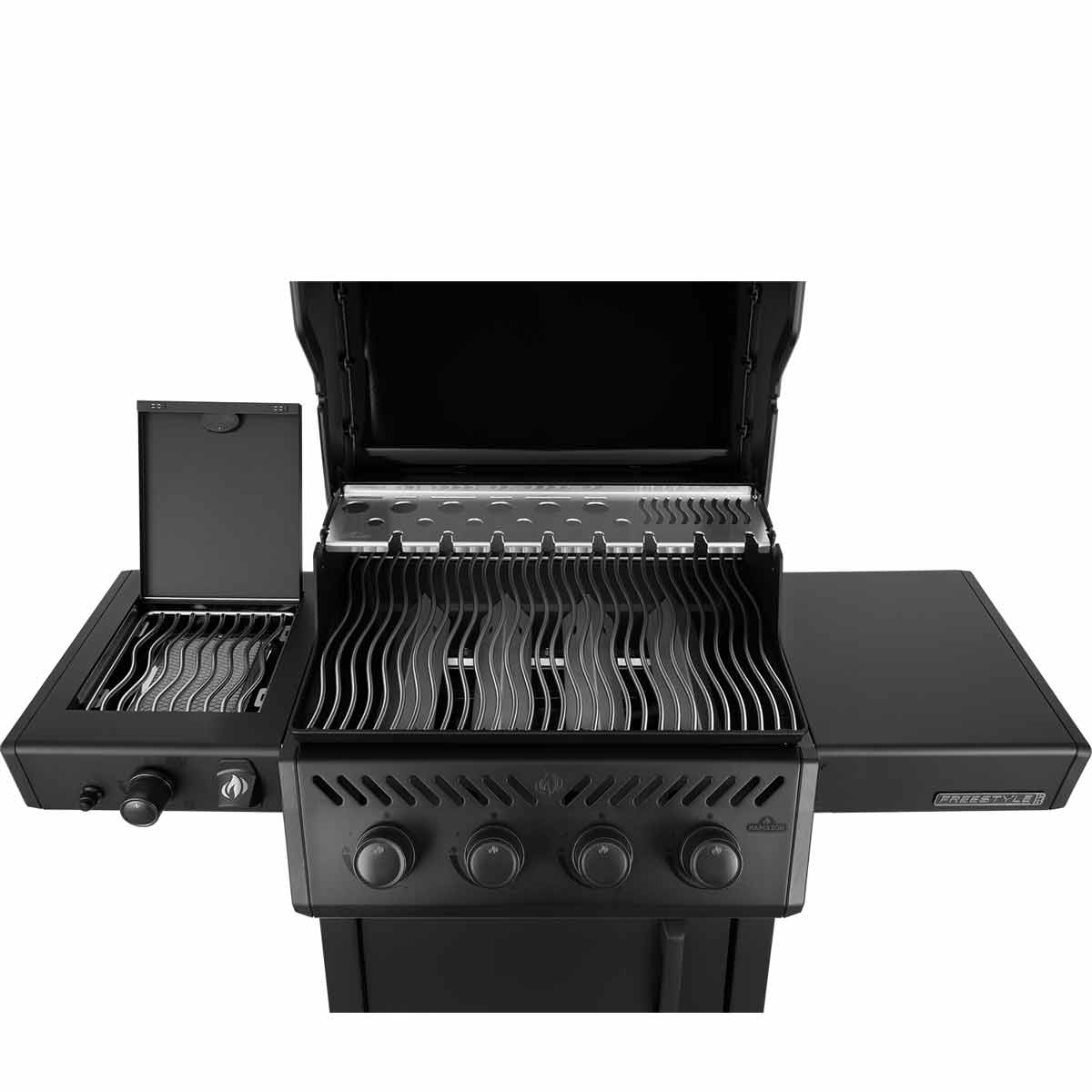 Napoleon Phantom Freestyle PRO 425 mit Sizzle Zone, offene Huabe und offene Sizzle Zone