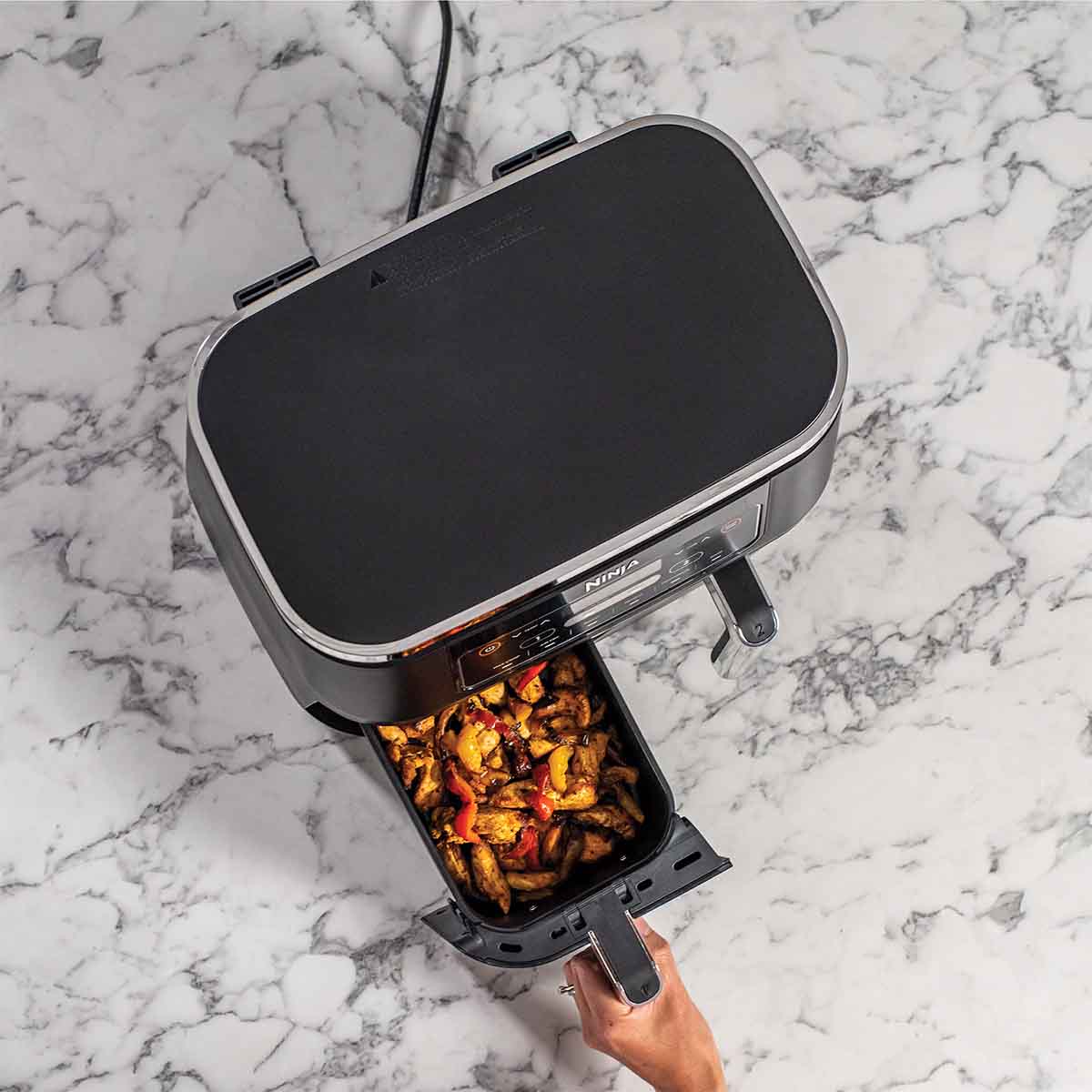 Ninja Foodi Dual Zone Heißluftfritteuse 7,6 Liter