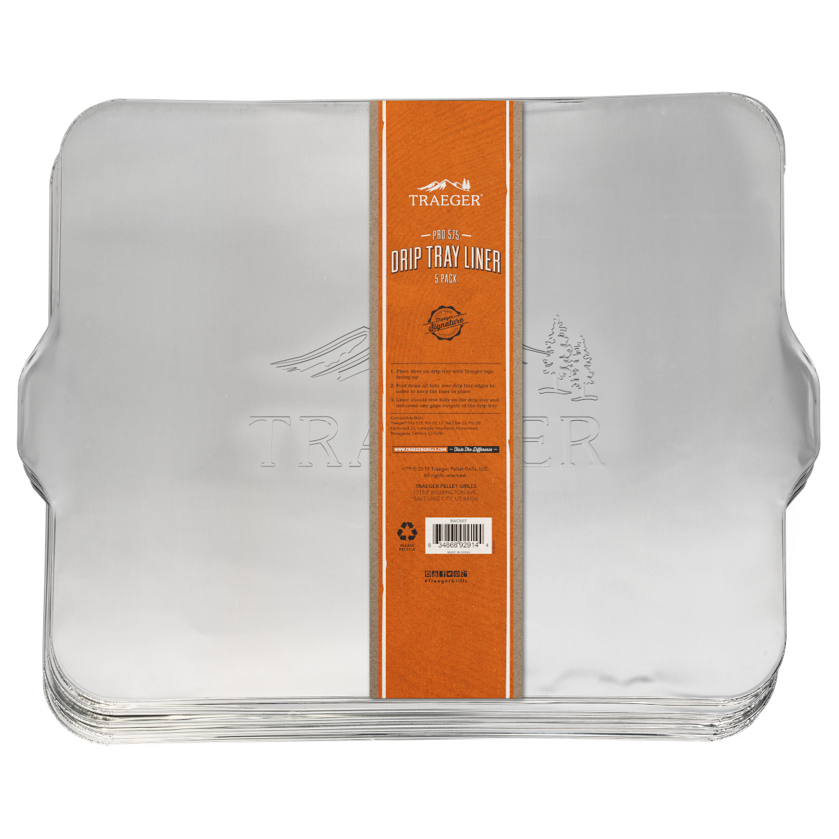 Traeger Alublech Schutzfolie für Pro 575 | 5er Pack Traeger Alublech Schutzfolie für Pro 575 Produktbild