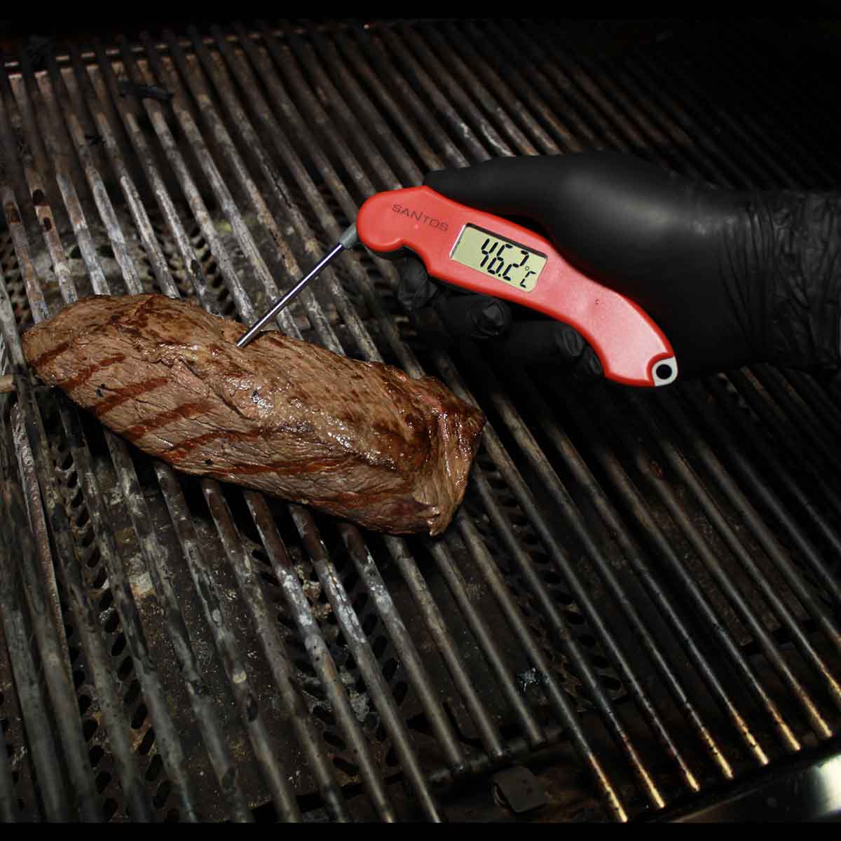 Santos BBQ Thermometer Klappbar Santos BBQ Thermometer Klappbar