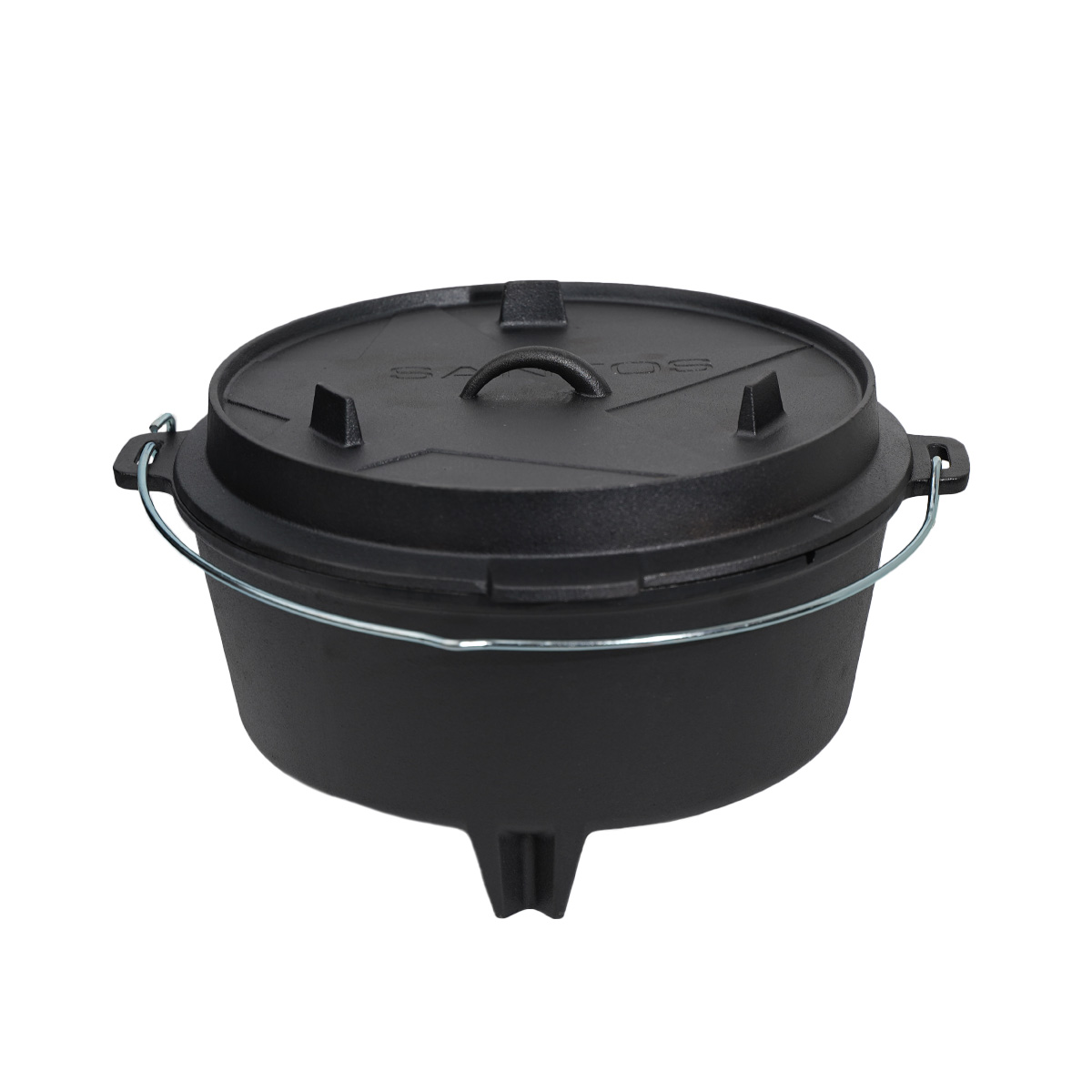 SANTOS Dutch Oven 12qt mit Füßen – Safe Stand Edition SANTOS Dutch Oven 12qt mit Füßen – Safe Stand Edition