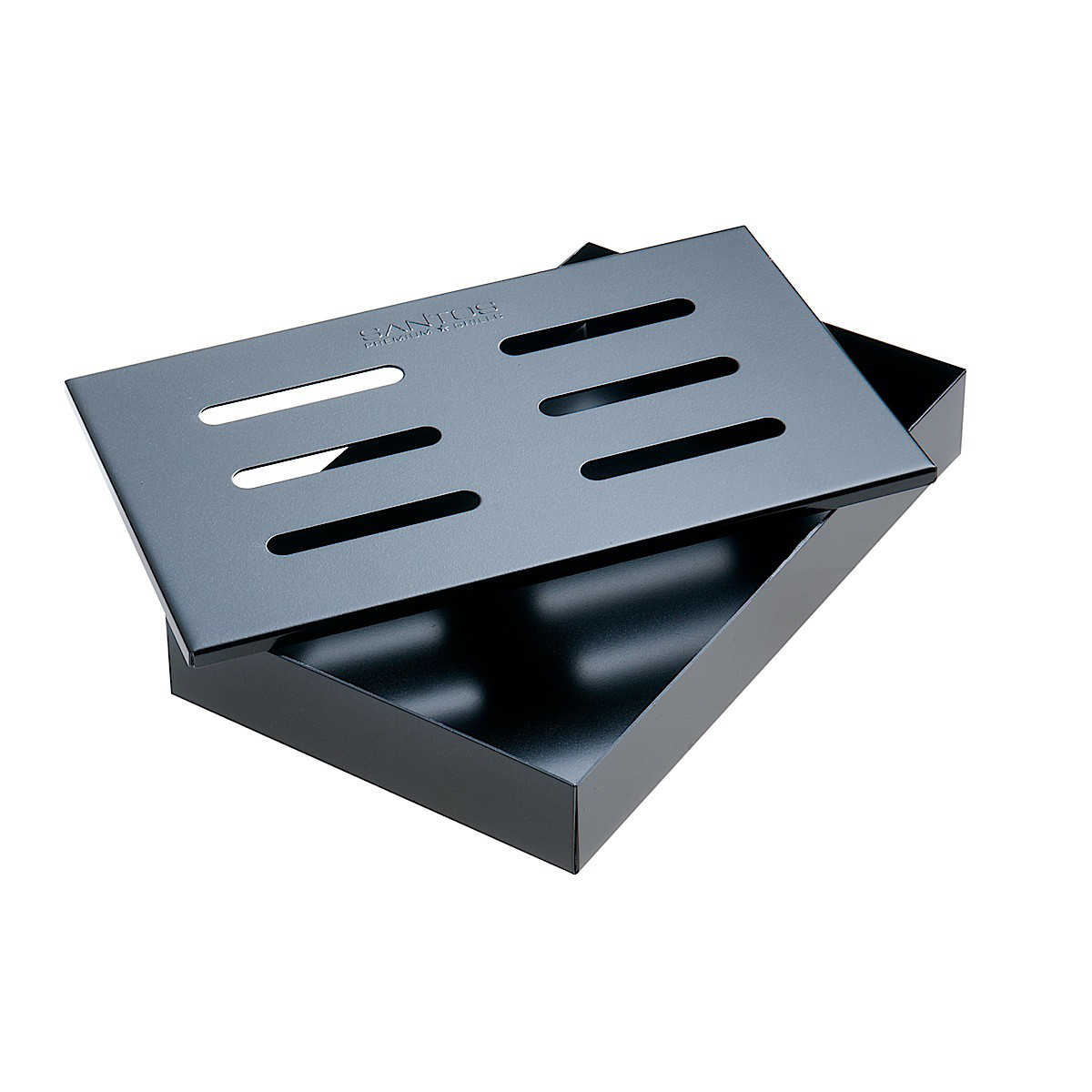 SANTOS Gusseiserne Räucherbox, 20,5 x 13 x 3,5 cm