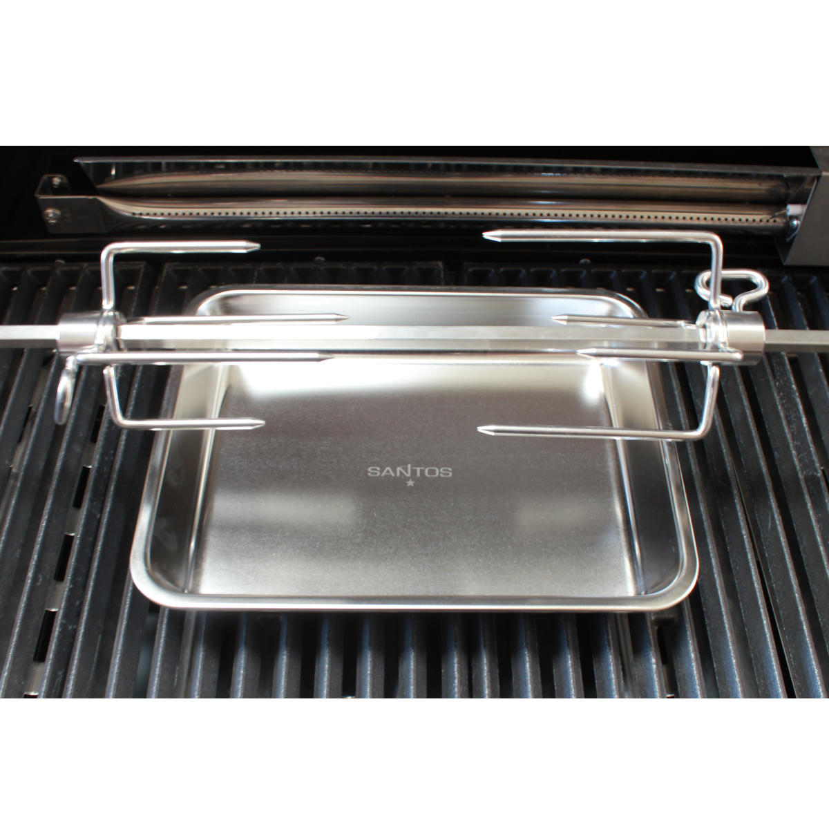 SANTOS XL Edelstahl Grillschale 26,9x20,9x4cm AllroundTalent für