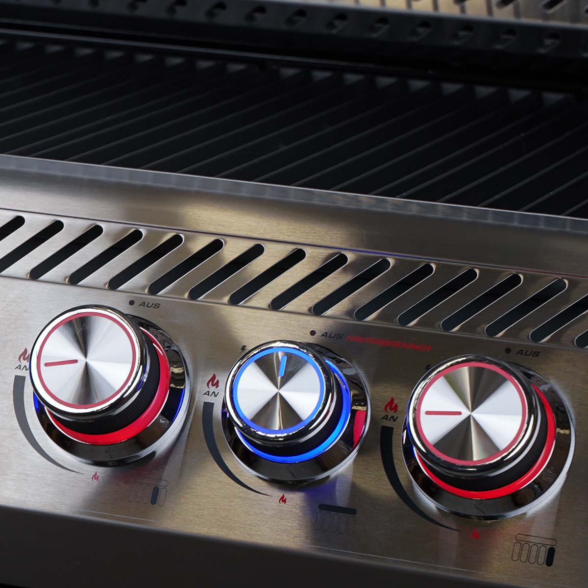 SANTOS Free S-510 PRO Einbaugrill  Knopfbeleuchtung