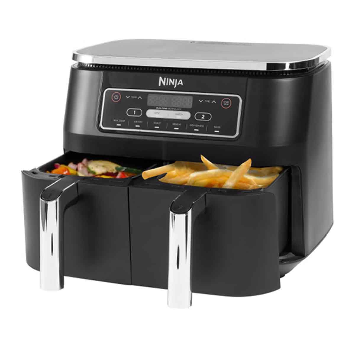 Ninja Foodi Dual Zone Heißluftfritteuse 7,6 Liter