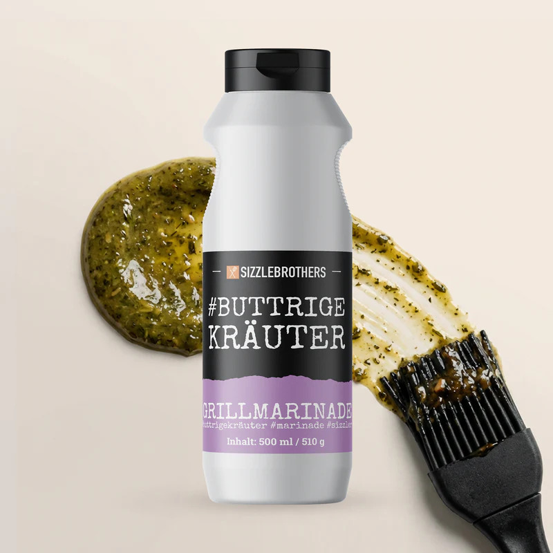 SizzleBrothers Buttrige Kräuter Grillmarinade
