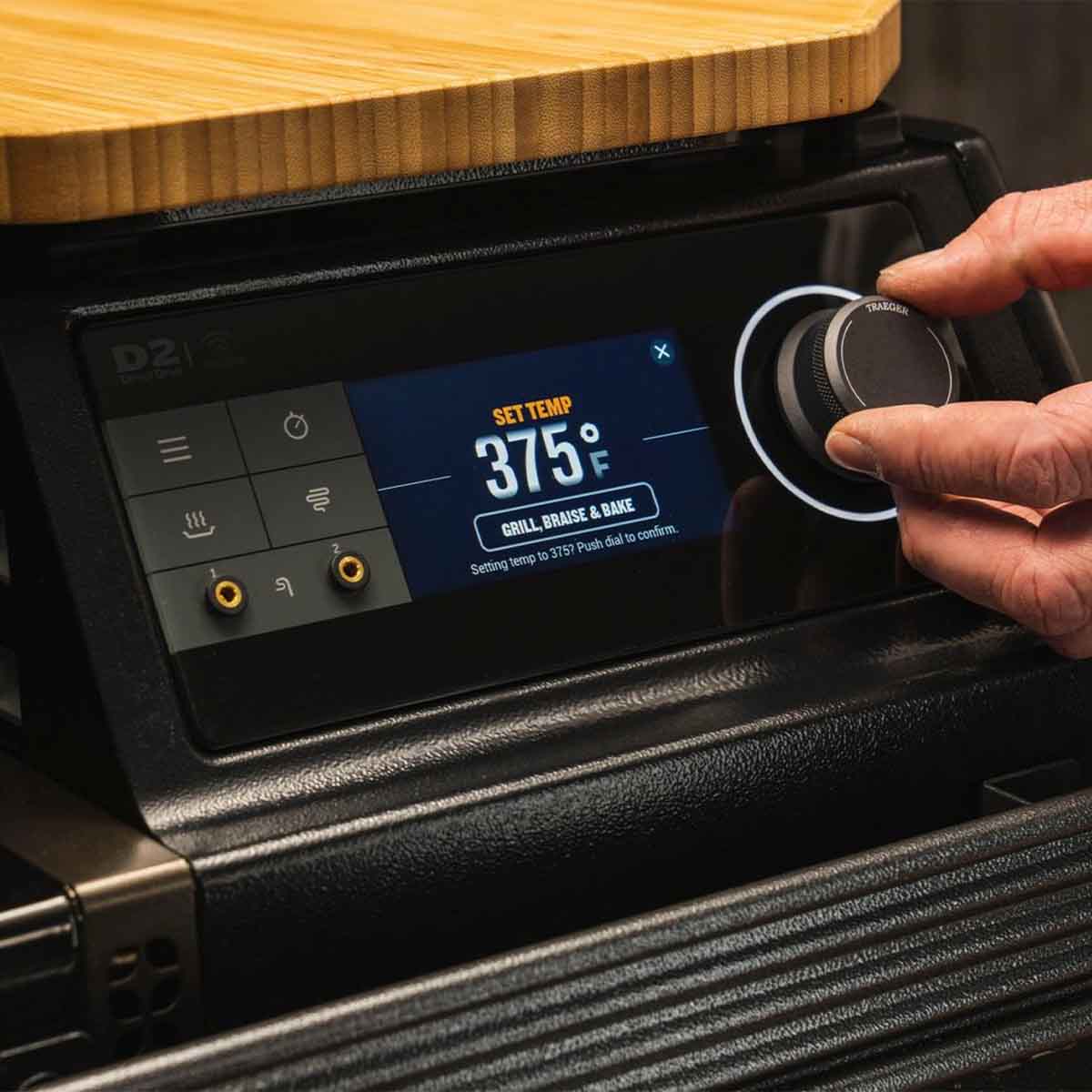 Traeger Pelletgrill Timberline | Schwarz