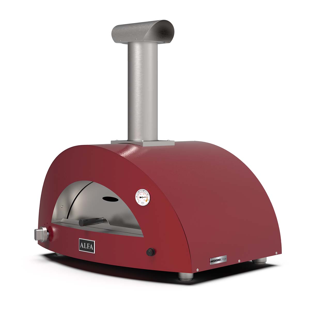 Alfa Forni Gas Pizzaofen Moderno 2 Pizze in Antikrot