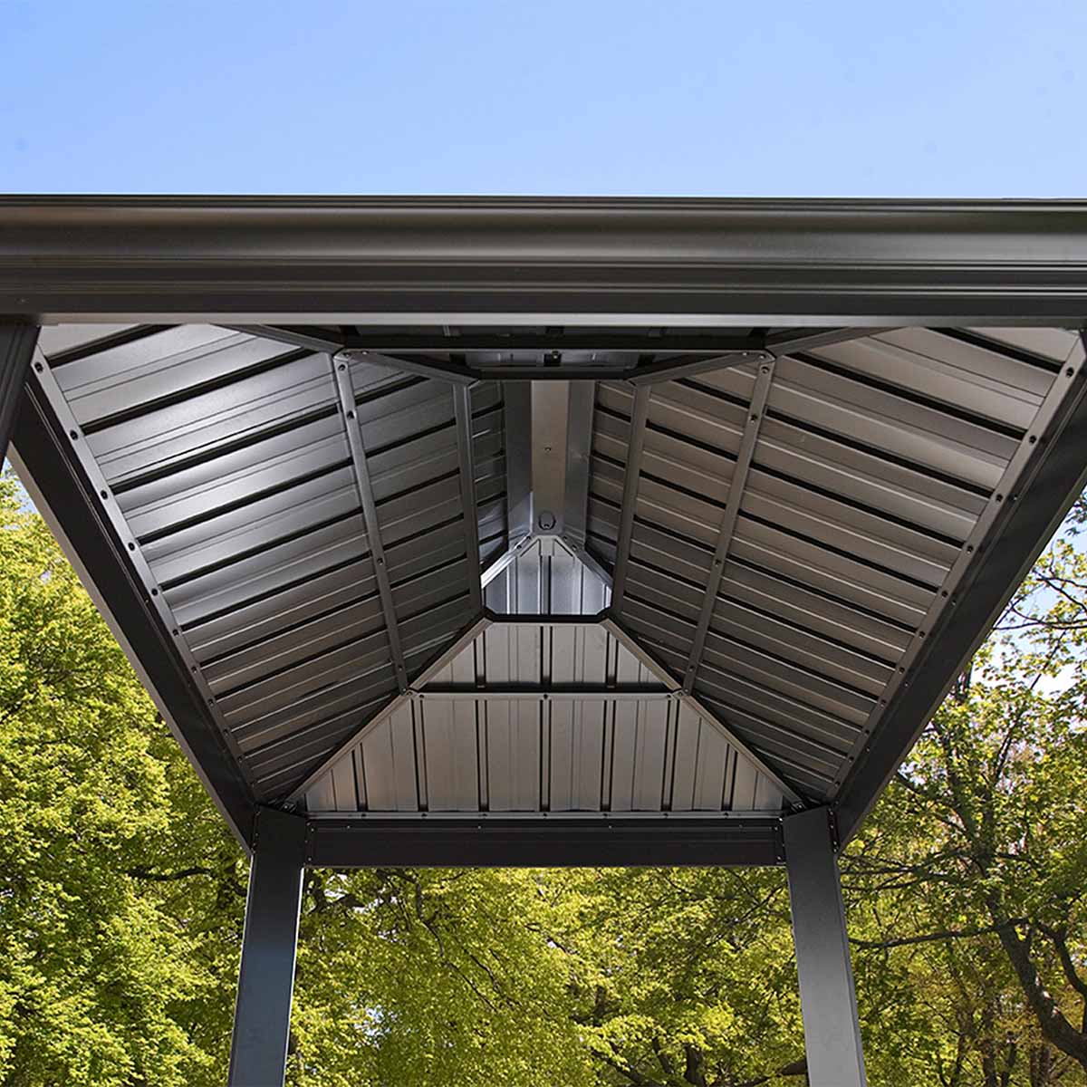 SOJAG Messina BBQ Pavillon | 292 x 179 cm | Anthrazit