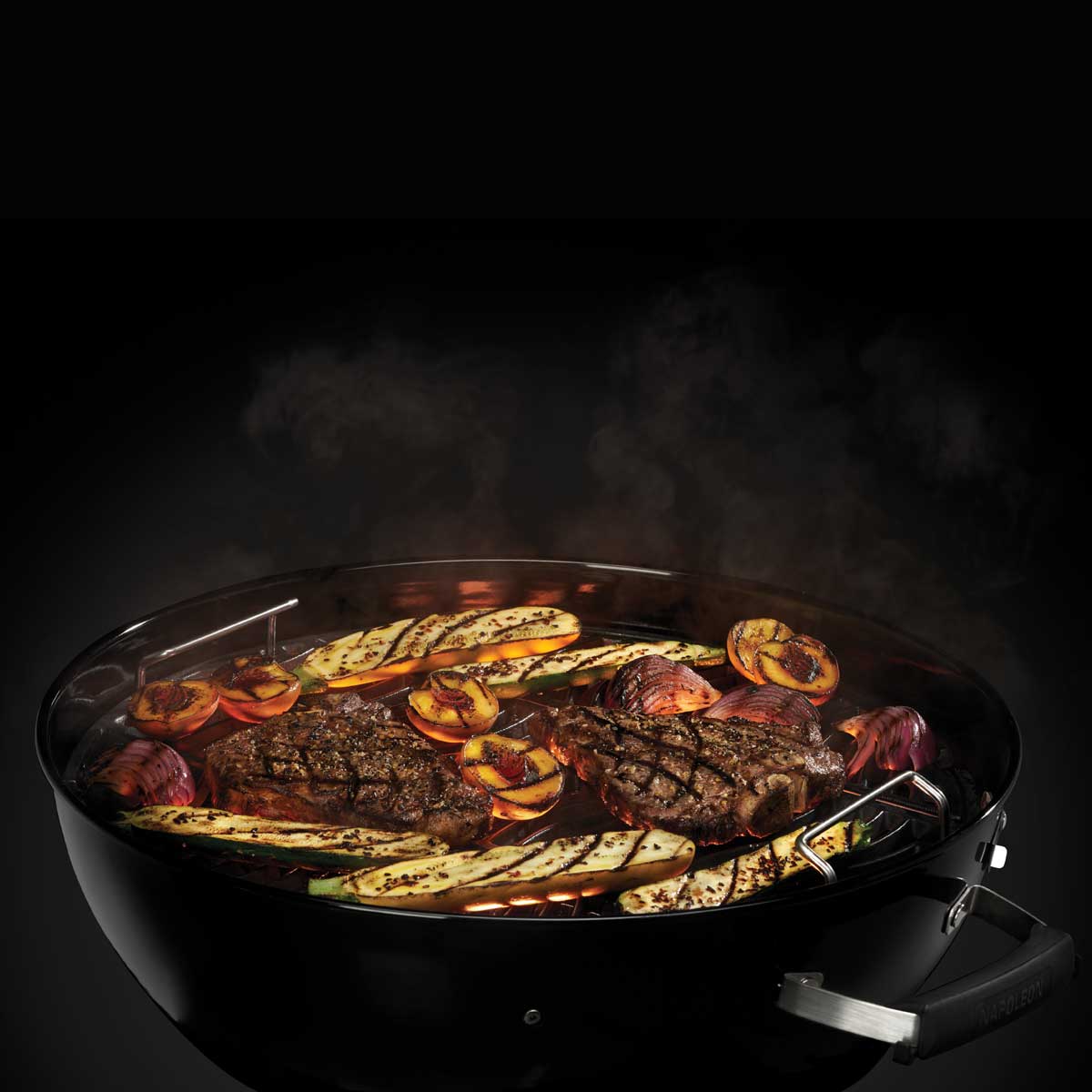 Napoleon Premium Holzkohle Kugelgrill, Ø 57cm, NK22K-LEG-3 Napoleon Premium Holzkohle Kugelgrill, Ø 57cm, NK22K-LEG-3