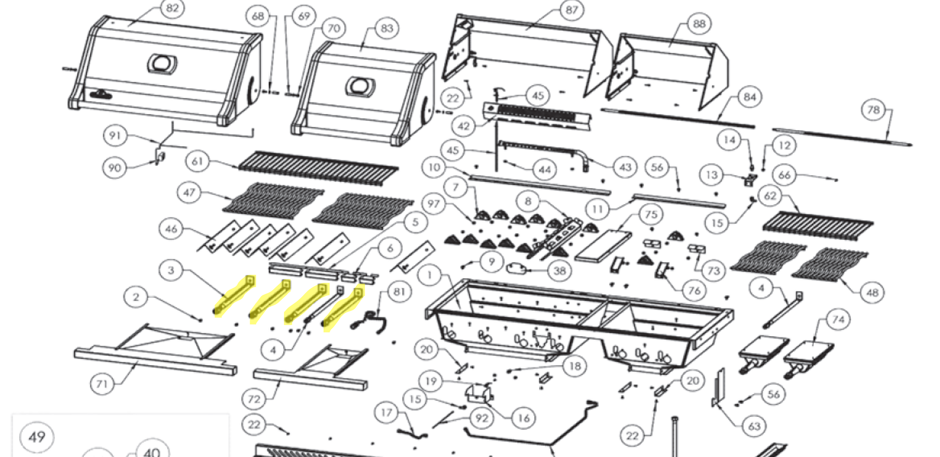 Napoleon Hauptbrenner PRO 665, 825 Napoleon Hauptbrenner PRO 665, 825