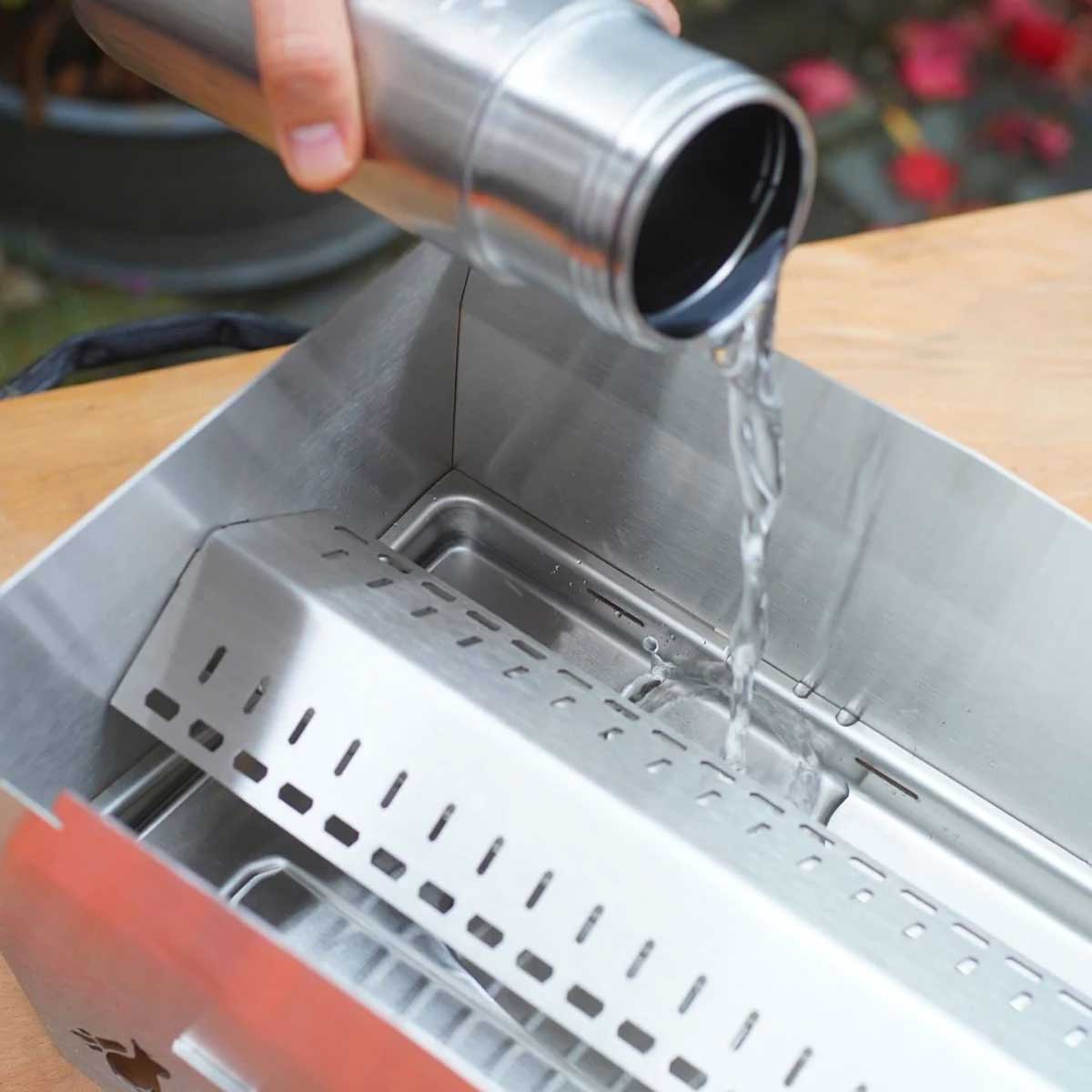 Skotti Grill 2.0 – Steckbarer Edelstahl Gasgrill