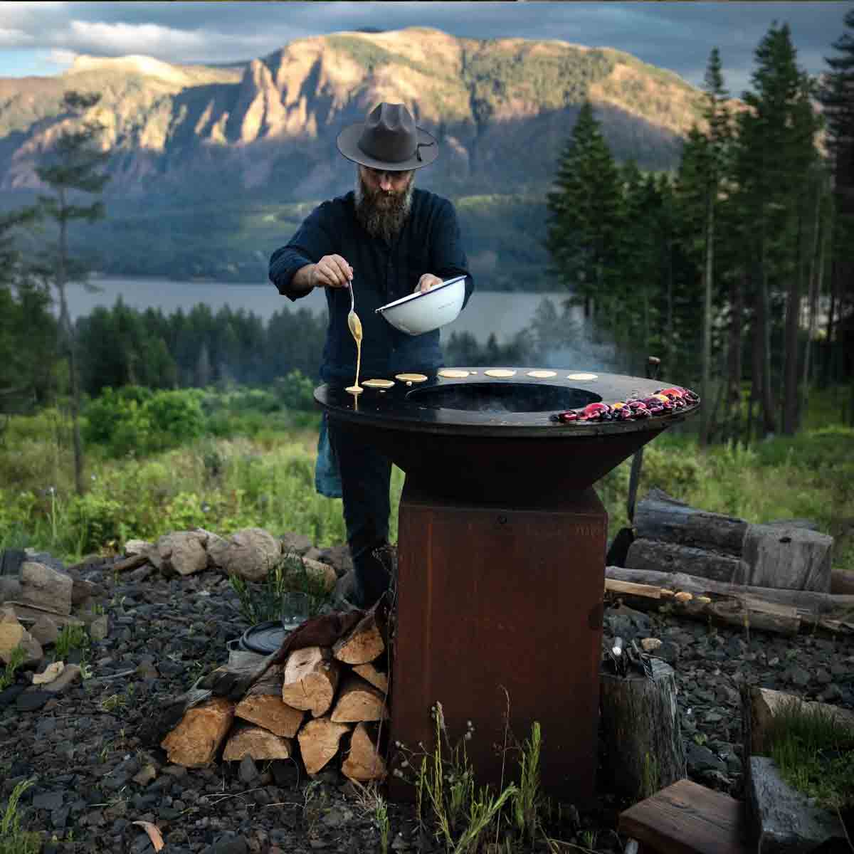 OFYR Feuerplatte Classic+ 100, Corten