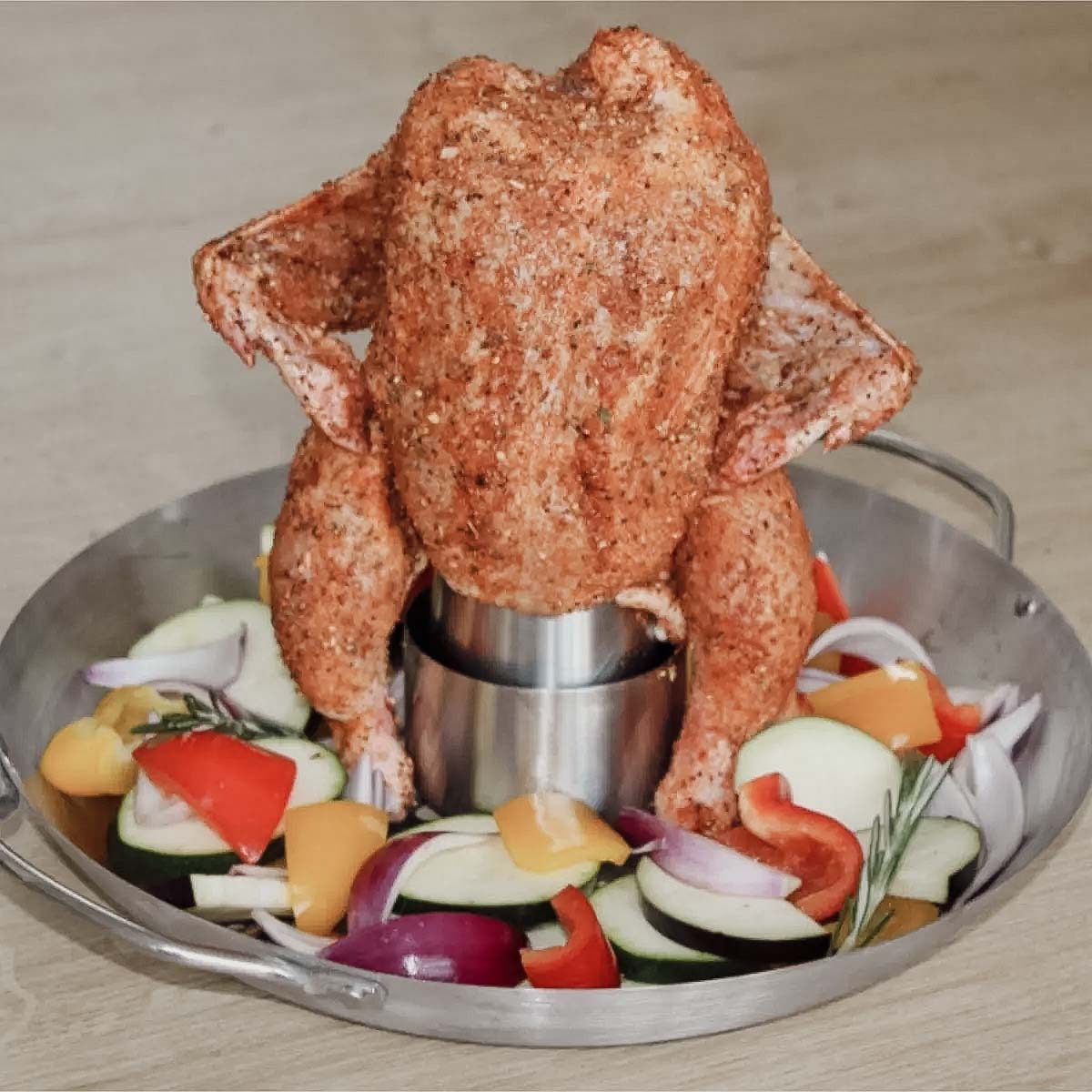 Santos Edelstahl Geflügelhalter Santos Edelstahl Geflügelhalter