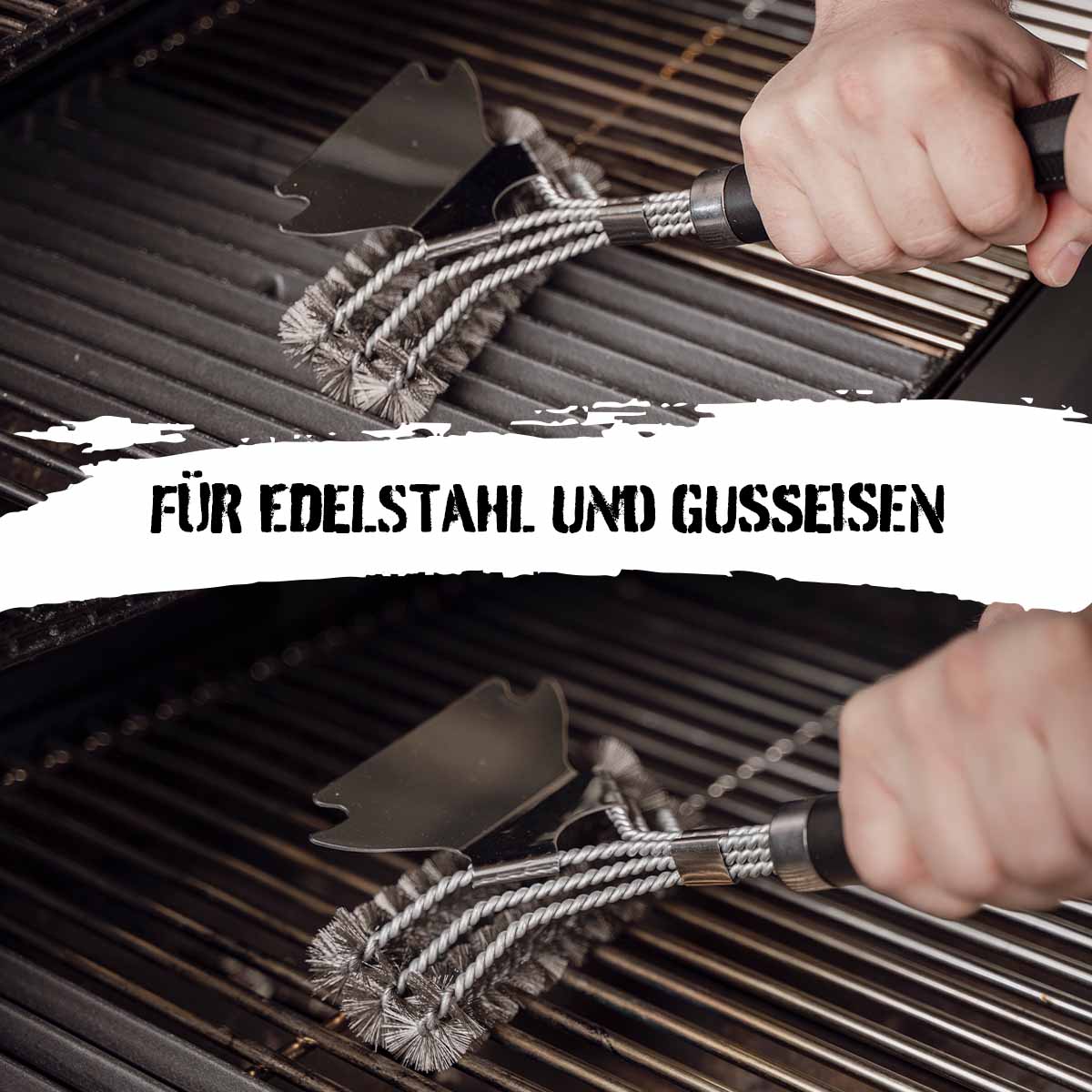 SANTOS Bürstenkopf | zum Austausch bei SANTOS Grillbürste 968441
